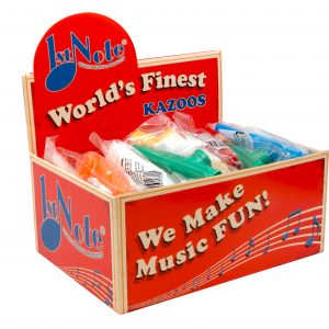 1st Note® Plastic Kazoo Display, Wrapped (40 Pcs.)