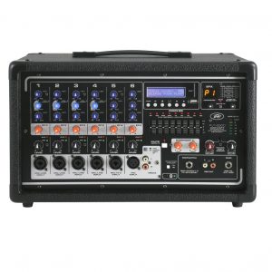 Peavey  PVI  6500  6-Input Channel  400 watt  Powered Mixer Amplifier (3601840)