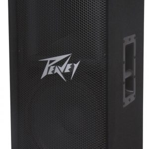 Peavey PV 112   Enclosure    2-way speaker system based on a 12" heavy duty woofer and a RX 14 titanium diaphragm dynamic compression driver (570800)
