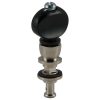 GROVER CHAMPION&trade; UKE PEGS W/   BLACK BUTTONS NICKEL SET 4