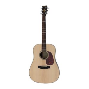Crossroads 41" Acoustic Guitar: Hand Selected Solid Spruce Wood Top, Rosewood, High Gloss, Satin Finish on Back & Sides, Rosewood Fingerboard & Bridge, Herringbone Binding, Bone Nut & Saddle, Volute Behind Neck, Grover Machine Heads & D'Addario Strings. C-D-80S-1