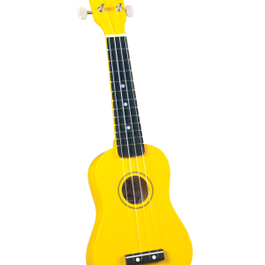 Diamond Head DU-104 Rainbow Soprano Ukulele - Yellow
