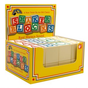 Block Shaker Display of 24