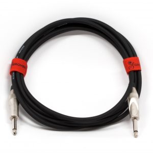 GROVER NOISELESS GUITAR/INSTRUMENT BRAIDED FABRIC CABLE 10'