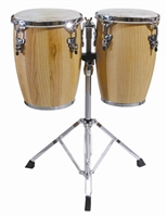 Mini Congas:  10" and 11" Mini Congas with Stand. MINICONGA-1