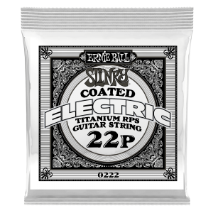 .022 Slinky Coated Titanium Reinforced Plain Electric Guitar Strings 6 Pack