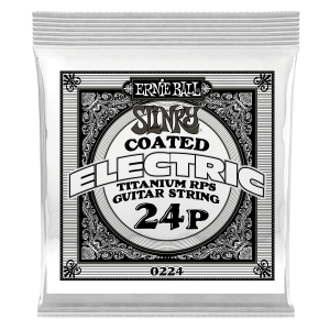 .024 Slinky Coated Titanium Reinforced Plain Electric Guitar Strings 6 Pack