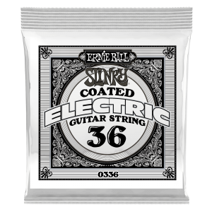 .036 Slinky Coated Nickel Wound Electric Guitar Strings 6 Pack