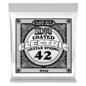 .042 Slinky Coated Nickel Wound Electric Guitar Strings 6 Pack