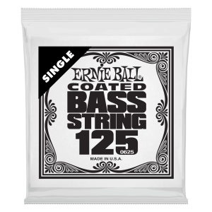 .125 Slinky Coated Nickel Wound Electric Bass String Single