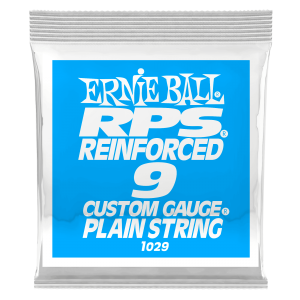 .009 RPS Reinforced Plain Electric Guitar Strings 6 Pack
