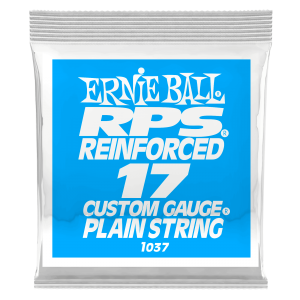 .017 RPS Reinforced Plain Electric Guitar Strings 6 Pack
