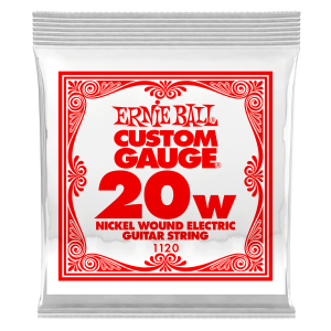 .020 Nickel Wound Electric Guitar Strings 6 pack