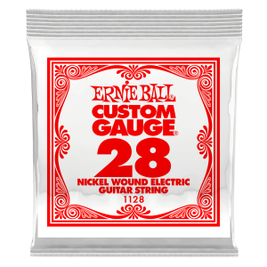 .028 Nickel Wound Electric Guitar Strings 6 pack