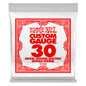 .030 Nickel Wound Electric Guitar Strings 6 pack