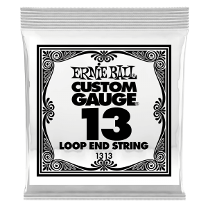 .013 Loop End Stainless Steel Plain Banjo or Mandolin Guitar Strings 6 Pack