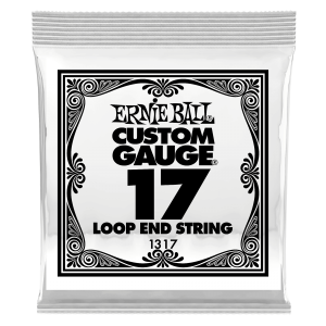 .017 Loop End Stainless Steel Plain Banjo or Mandolin Guitar Strings 6 Pack