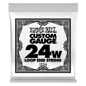.024 Loop End Stainless Steel Wound Banjo or Mandolin Guitar Strings 6 Pack