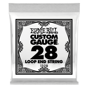 .028 Loop End Stainless Steel Wound Banjo or Mandolin Guitar Strings 6 Pack