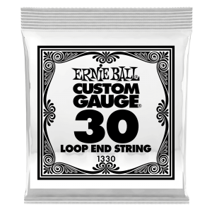 .030 Loop End Stainless Steel Wound Banjo or Mandolin Guitar Strings 6 Pack