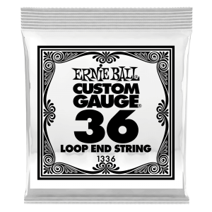 .036 Loop End Stainless Steel Wound Banjo or Mandolin Guitar Strings 6 Pack