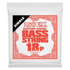.018 Stainless Steel Electric Bass Strings Single