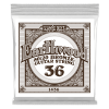 .036 Earthwood 80/20 Bronze Acoustic Guitar Strings 6 Pack
