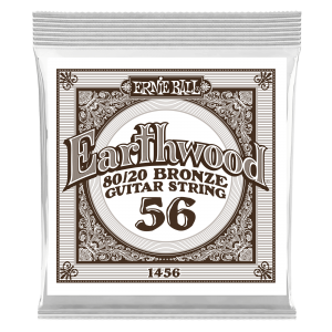 .056 Earthwood 80/20 Bronze Acoustic Guitar Strings 6 Pack