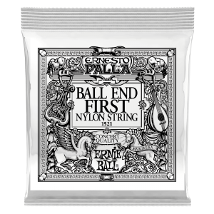 Black 1st Ernesto Palla Nylon Ball End Classical Guitar Strings 6 Pack