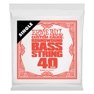 .040 Nickel Wound Electric Bass String Single