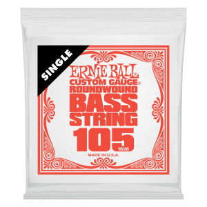 .105 Nickel Wound Electric Bass String Single