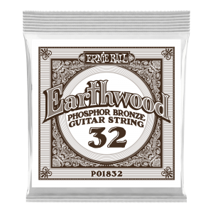 .032 Earthwood Phosphor Bronze Acoustic Guitar Strings 6 Pack