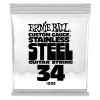 .034 Stainless Steel Wound Electric Guitar Strings 6 Pack
