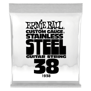 .038 Stainless Steel Wound Electric Guitar Strings 6 Pack