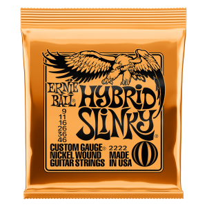 Hybrid Slinky Nickel Wound Electric Guitar Strings - 9-46 Gauge