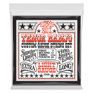 Light Loop End Stainless Steel Tenor Banjo Guitar Strings - 9-28 Gauge