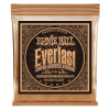 Everlast Medium Light Coated Phosphor Bronze Acoustic Guitar Strings - 12-54 Gauge