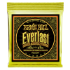 Everlast Medium Coated 80/20 Bronze Acoustic Guitar Strings - 13-56 Gauge