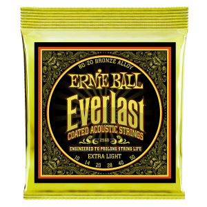 Everlast Extra Light Coated 80/20 Bronze Acoustic - 10-50 Gauge