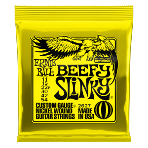 Beefy Slinky Nickel Wound Electric Guitar Strings - 11-54 Gauge