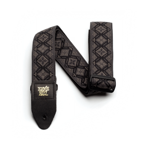 Regal Black Jacquard Guitar Strap