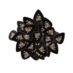 Medium Black Cellulose Picks, bag of 144