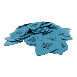 Heavy Blue Cellulose Picks bag of 144
