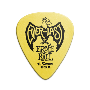 1.5mm Yellow Everlast Picks 12-pack
