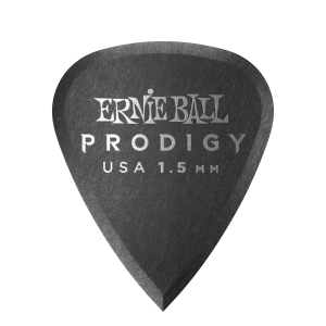1.5mm Black Standard Prodigy Picks 6-Pack