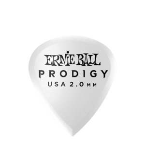 2.0mm White Mini Prodigy Picks 6-Pack