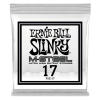 .017 M-Steel Plain Electric Guitar Strings 6 Pack