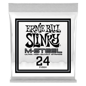 .024 M-Steel Wound Electric Guitar Strings 6 Pack
