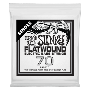 .070 Slinky Flatwound Electric Bass String Single