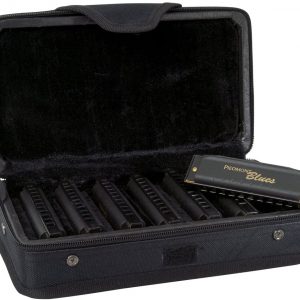 Piedmont blues 7 pc harmonica set